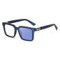 Square Photochromic Spring Hinge Anti Blue Light UV400 Protection Sunglasses