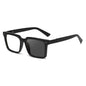 Square Photochromic Spring Hinge Anti Blue Light UV400 Protection Sunglasses