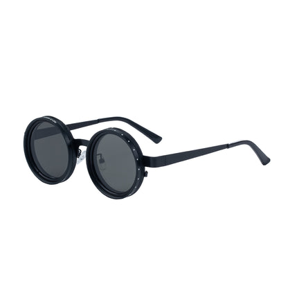 Round Adjustable ND Polarized UV400 Shades  Sunglasses