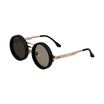 Round Adjustable ND Polarized Fishing UV400 Sunglasses