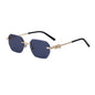 Fashion Rimless UV400 Protection Shades Sun Glasses Sunglasses