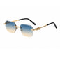 Fashion Rimless UV400 Protection Shades Sun Glasses Sunglasses
