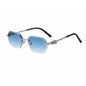 Fashion Rimless UV400 Protection Shades Sun Glasses Sunglasses