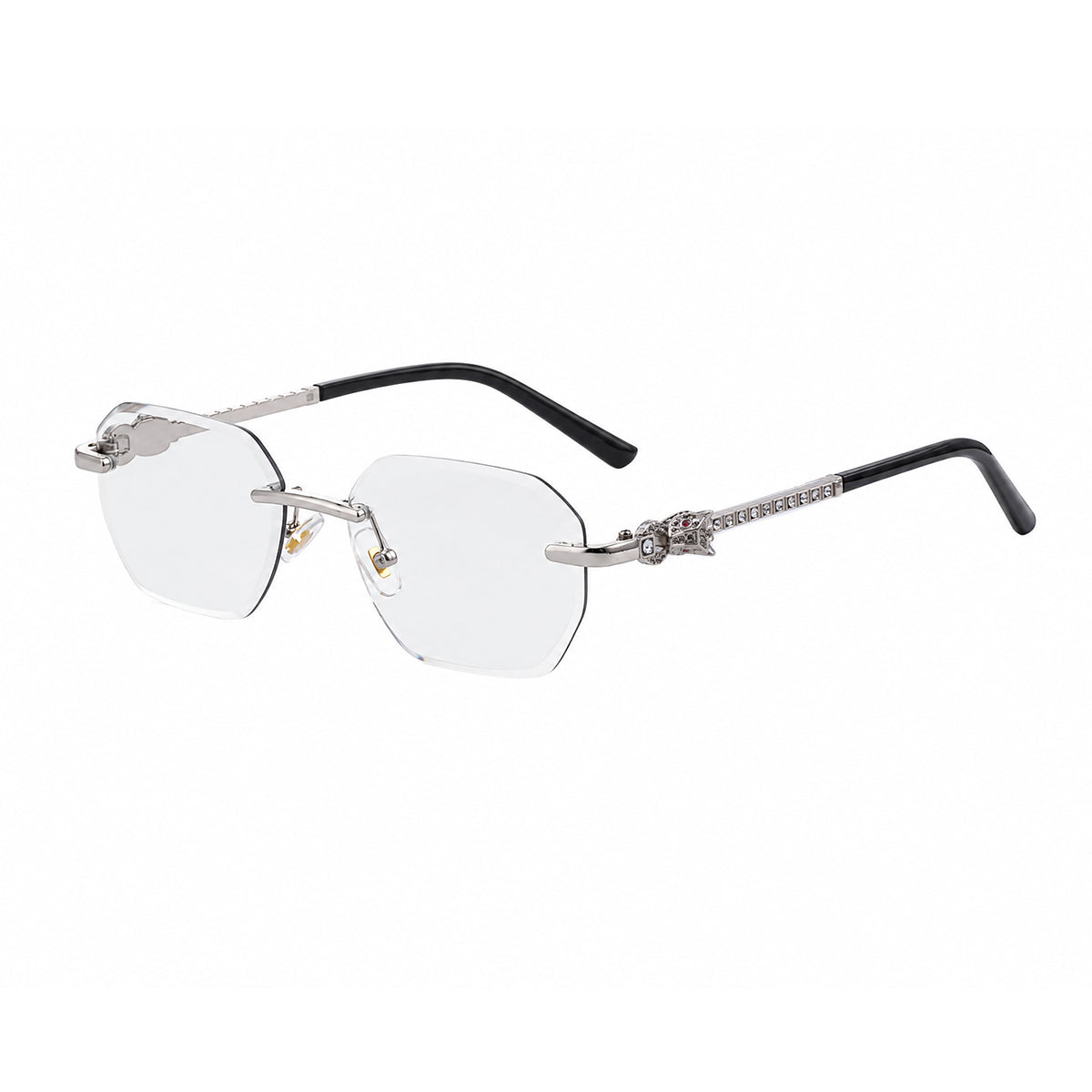 Fashion Rimless UV400 Protection Shades Sun Glasses Sunglasses