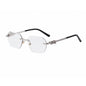 Fashion Rimless UV400 Protection Shades Sun Glasses Sunglasses